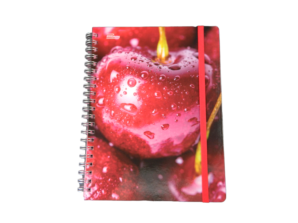 Libreta Book Rayada Colores Pasta Semi-Rigida C/ 100 hjs Printaform