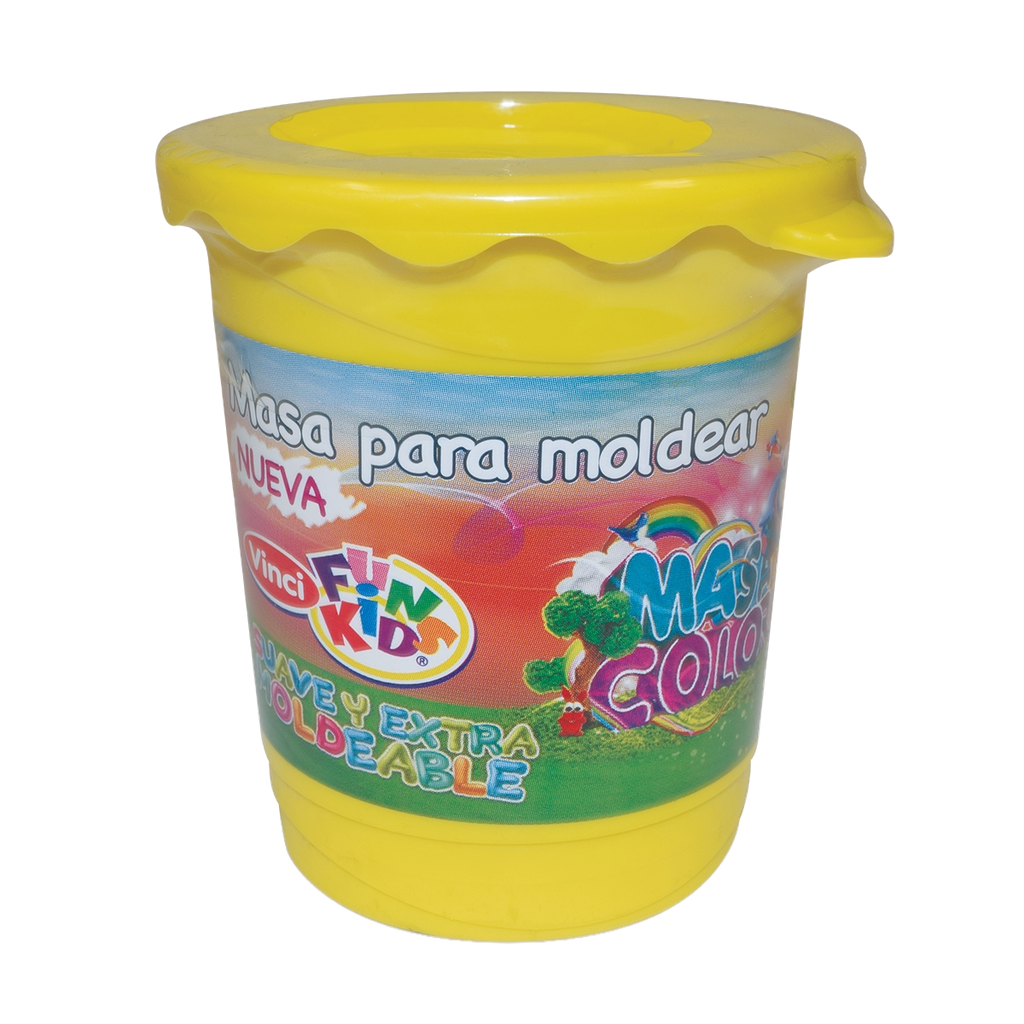 Masa Vinci 140 grs Amarilla C/ 4 pzs Dixon