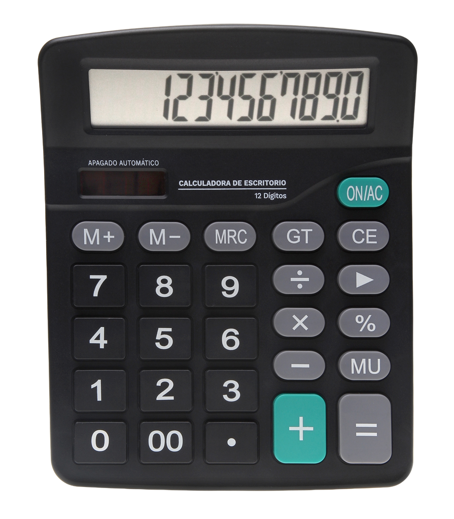Calculadora Escritorio 12 Digitos Grande Jumbo