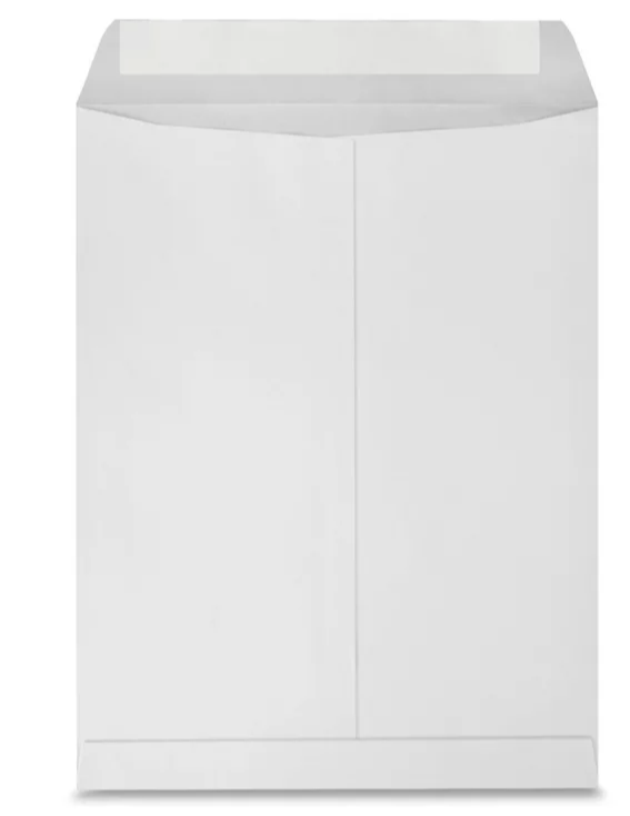 Sobre Bolsa Blanco T/ Carta 23 x 30.5 cms C/ 50 pzs Kyma