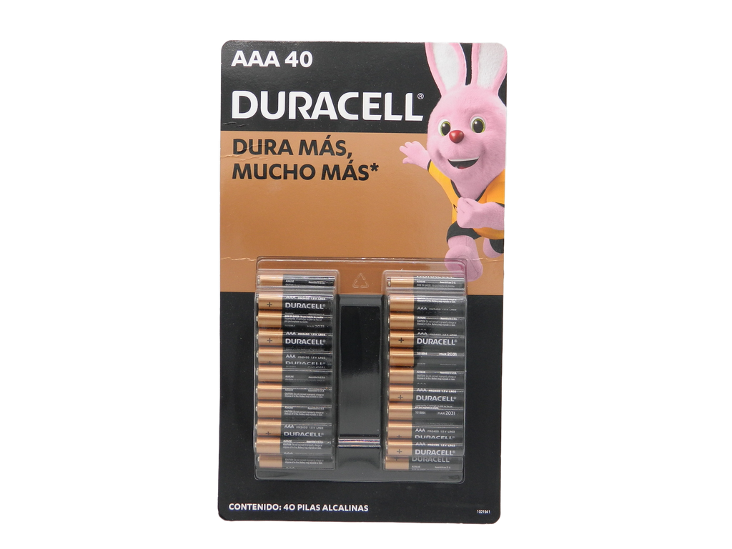 Pila Duracell AAA C/ 40 pzs