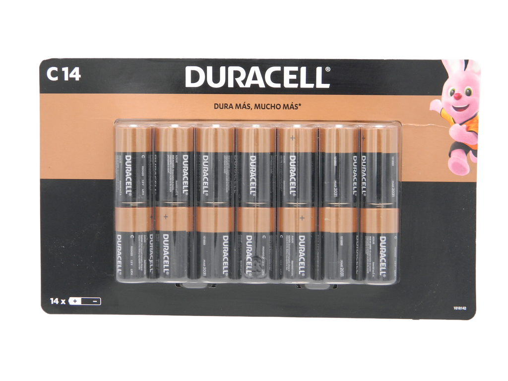 Pila Duracell C C/ 14 pzs
