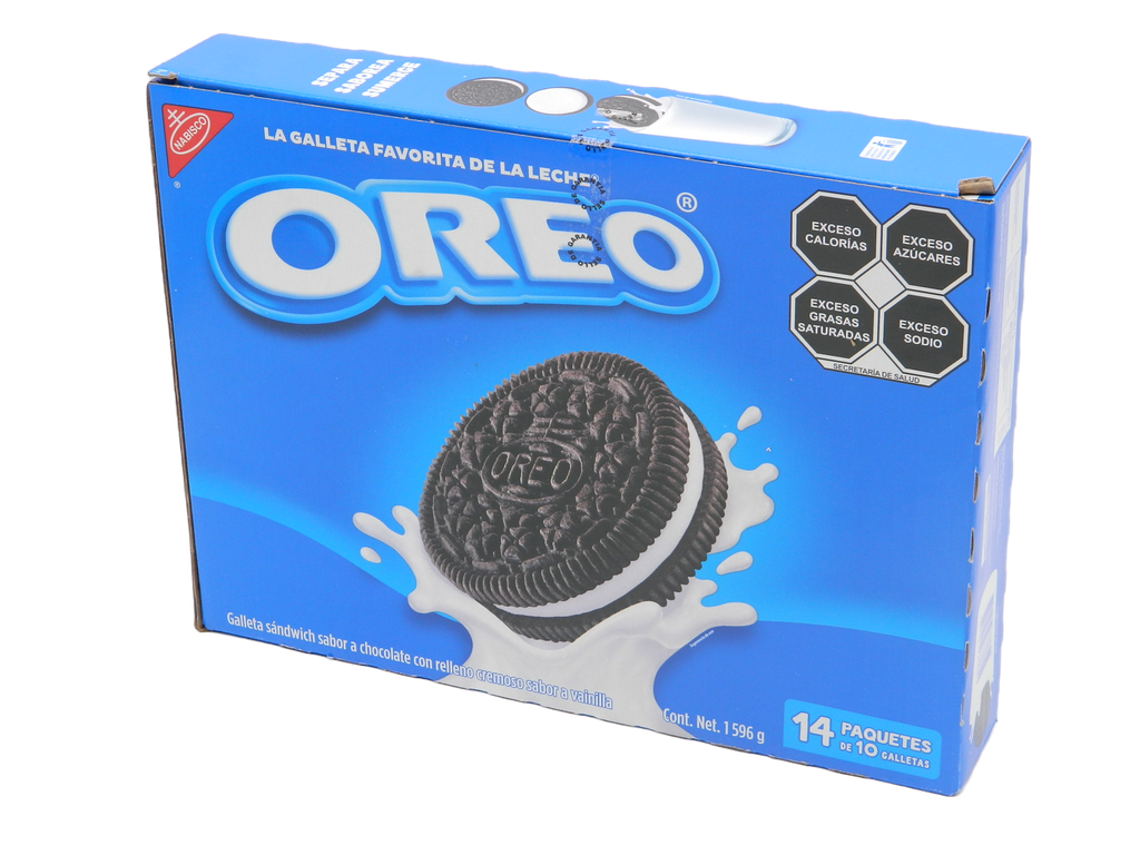 Galletas Oreo 114 grs C/ 14 pzs Nabisco