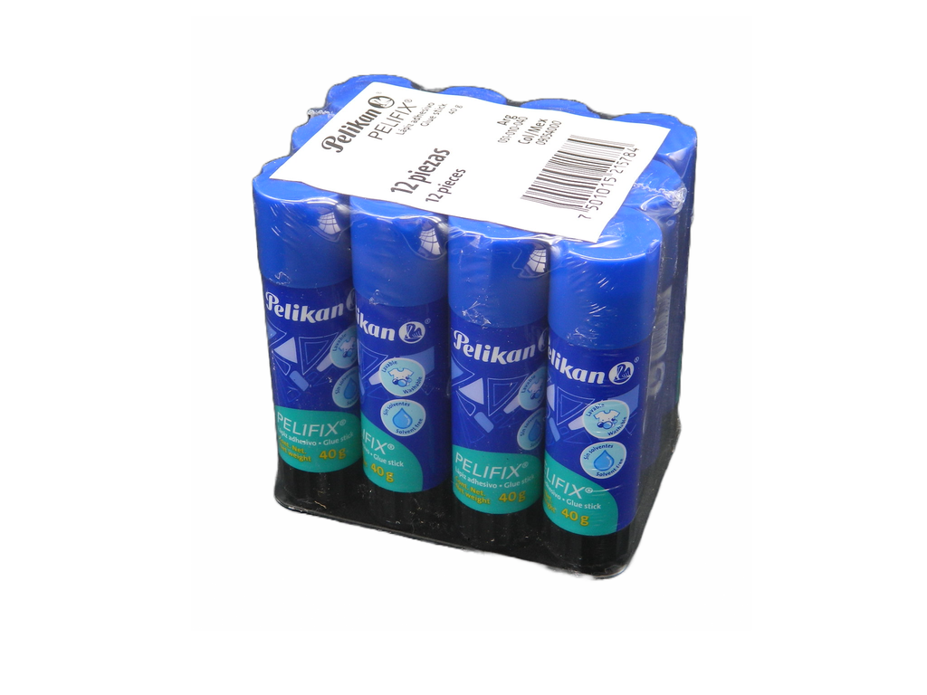 Lapiz Adhesivo Pelifix 40 grs C/ 12 pzs Pelikan