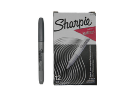[002306] Marcador Sharpie Metalico P/ Fino C/ 12 pzs Newell