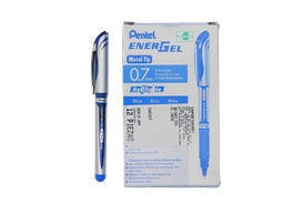 [002774] Pluma Energel 0.7 mm P/ Fino Azul C/ 12 pzs BL57 Pentel