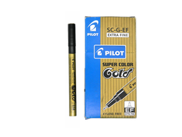 [002818] Marcador Permanente Gold P/ Extrafino Oro C/ 12 pzs Pilot