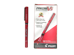 [002836] Plumon Precise PV5 0.5 mm P/ Extrafino Rojo C/ 12 pzs Pilot