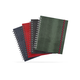 [002926] Libreta Book Rayada Portofino Cobra Pasta Dura C/ 100 hjs Printaform
