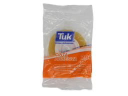 [002957] Cinta Adhesiva Transparente T-200 12 x 33 C/ 32 pzs Tuk