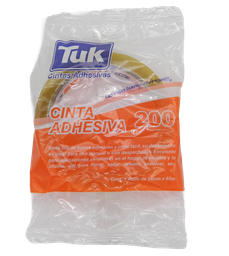 [002961] Cinta Adhesiva Transparente T-200 24 x 65 C/ 6 pzs Tuk