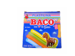 [003134] Plastilina Colores Surtidos C/ 10 Barras Baco