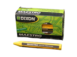 [003205] Crayon Maestro Amarillo C/ 20 pzs Dixon