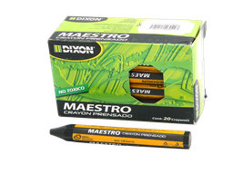 [003208] Crayon Maestro Negro C/ 20 pzs Dixon