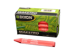 [003209] Crayon Maestro Rojo C/ 20 pzs Dixon