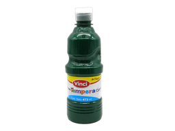 [003314] Pintura Tempera Vinci 473 ml Verde Esmeralda C/ 4 pzs Dixon