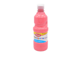 [003324] Pintura Tempera Vinci 473 ml Rosa Mexicano C/ 4 pzs Dixon