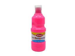 [003326] Pintura Tempera Vinci 473 ml Rosa Fluorescente C/ 4 pzs Dixon