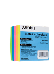 [003406] Cubo Neon 3 x 3 C/ 400 pzs Jumbo
