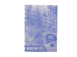 [003521] Cuaderno Contabilidad Diario C/ 16 hjs Estrella