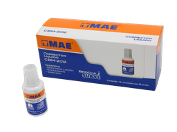[003824] Corrector Liquido 20 ml Esponja C/ 12 pzs Mae
