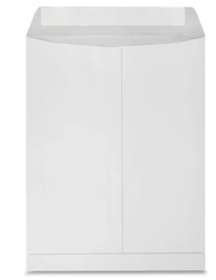 [004446] Sobre Bolsa Blanco T/ Carta 23 x 30.5 cms C/ 50 pzs Kyma
