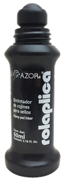 [004532] Tinta P/ Sello Rolaplica Negro Azor
