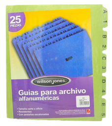 [004583] Guia P/ Archivo A-Z T/ Carta Acco
