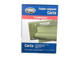 [000013] Folder Colgante T/ Carta C/ 25 pzs Acco
