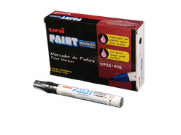 [000205] Marcador Permanente Uni Paint PX-20 Negro C/ 12 pzs Azor