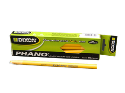 [000325] Marcador Cera Phano Amarillo C/ 10 pzs Dixon