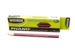 [000330] Marcador Cera Phano Rojo C/ 10 pzs Dixon