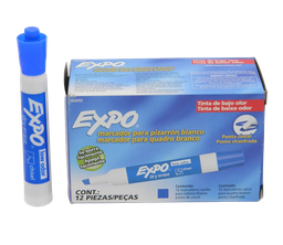 [000332] Marcador P/ Pizarron Expo Azul C/ 12 pzs Newell