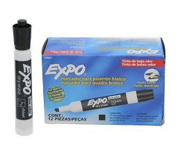[000333] Marcador P/ Pizarron Expo Negro C/ 12 pzs Newell