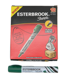 [000349] Marcador Esterbrook Verde C/ 12 pzs Newell