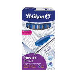 [001251] Pluma P/ Med Hang Stick Azul C/ 12 pzs Pelikan