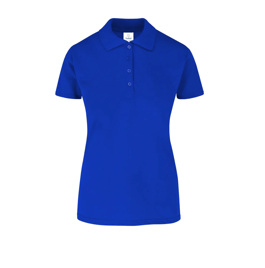 Polo Pique Dama Manga Corta 50% Algodón 50% Poliester Azul Royal Grande Yazbek