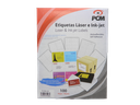 Etiqueta Laser Blanca 3.44 x .66" C/ 100 hjs Pcm