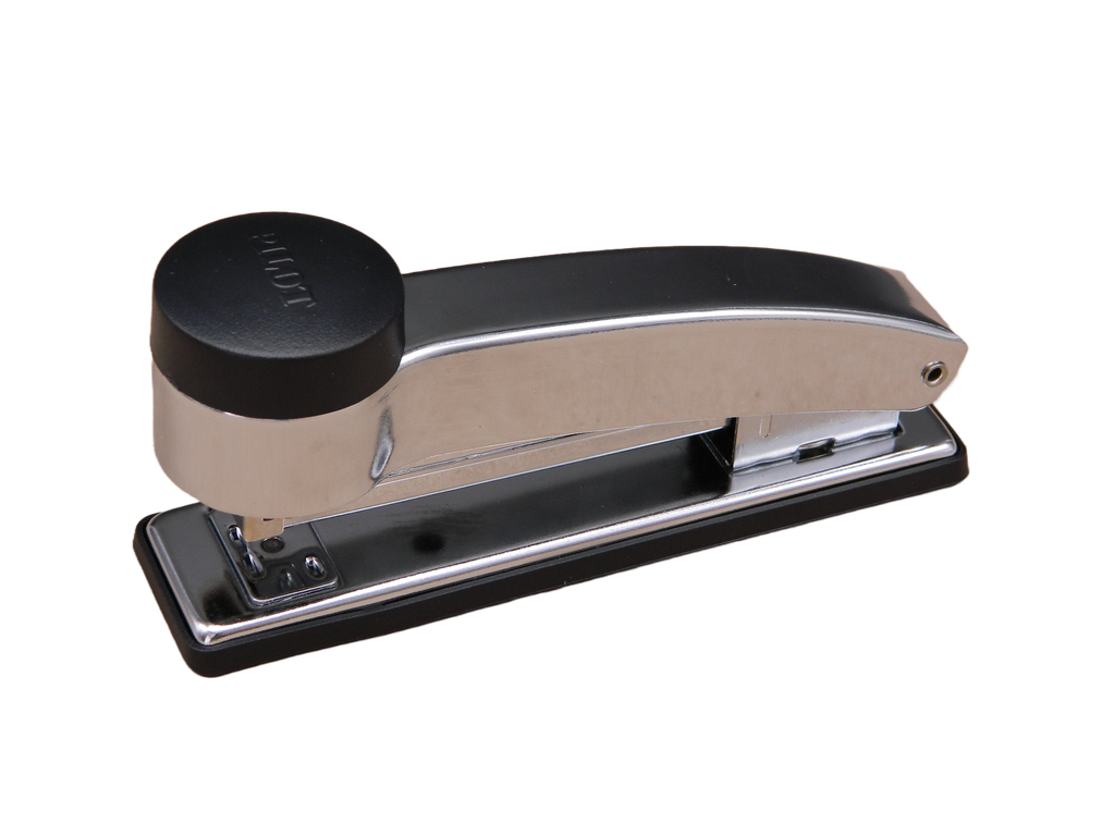 Engrapadora Cromada de Golpe 401 Pilot