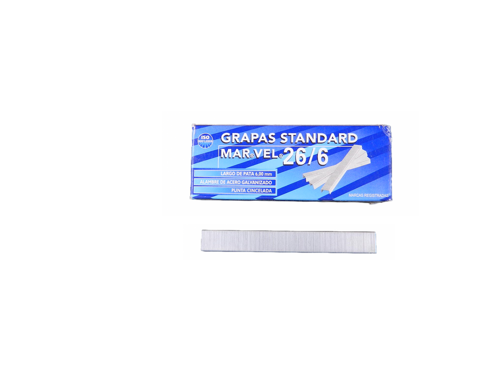 Grapa Estandar C/ 5,000 pzs Marvel
