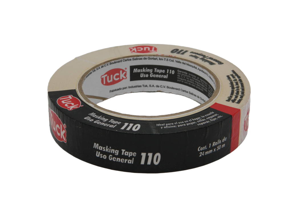 Masking Tape T-110 24 x 50 C/ 36 pzs Tuk