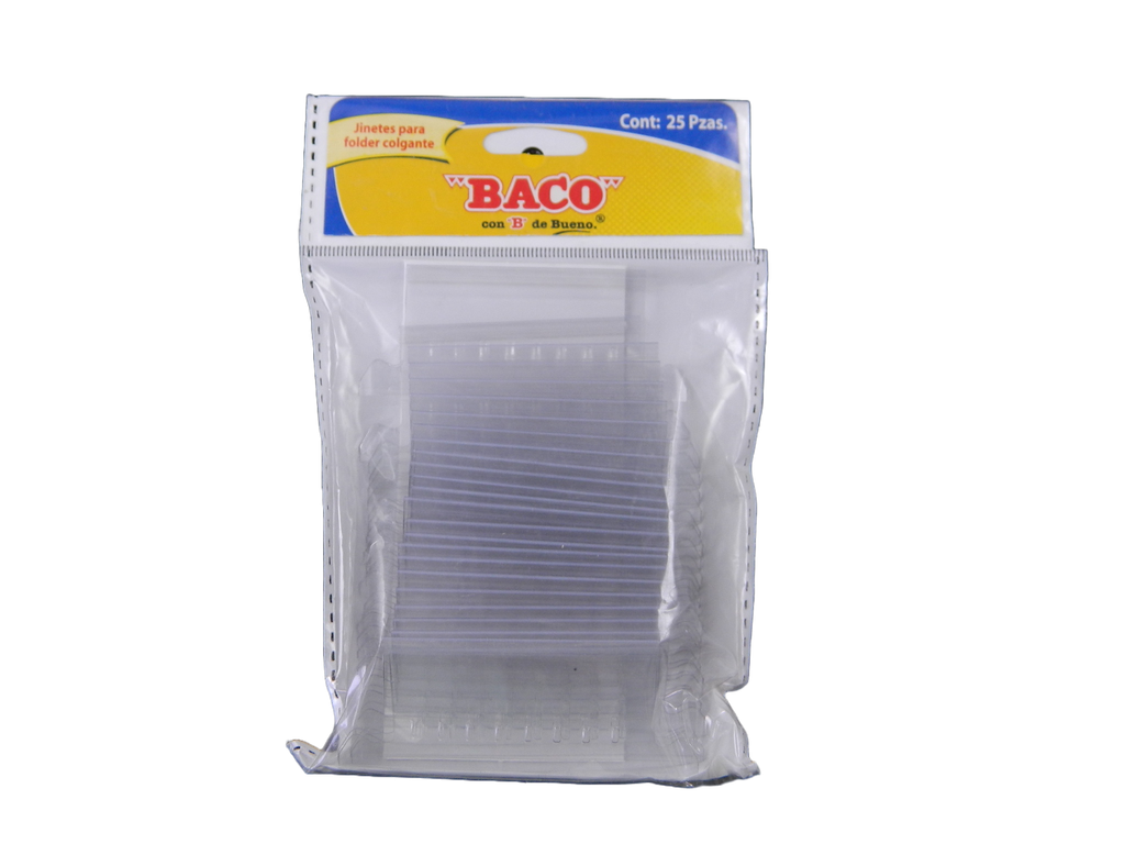 Jinete P/ Folder Colgante C/ 25 pzs Baco