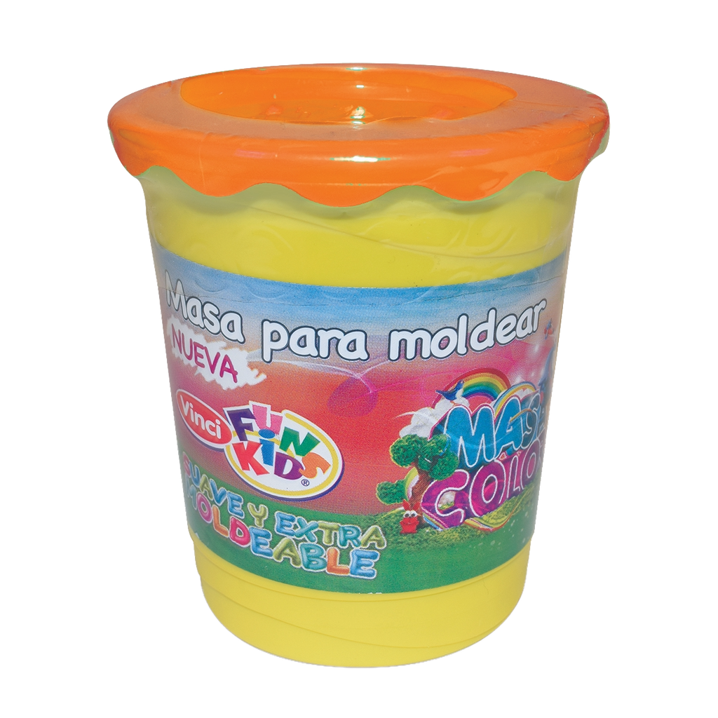 Masa Vinci 140 grs Naranja C/ 4 pzs Dixon