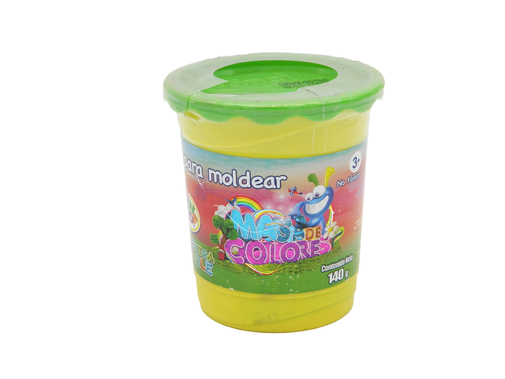 Plastilina 180 grs Vinci Verde Claro C/ 5 pzs Dixon