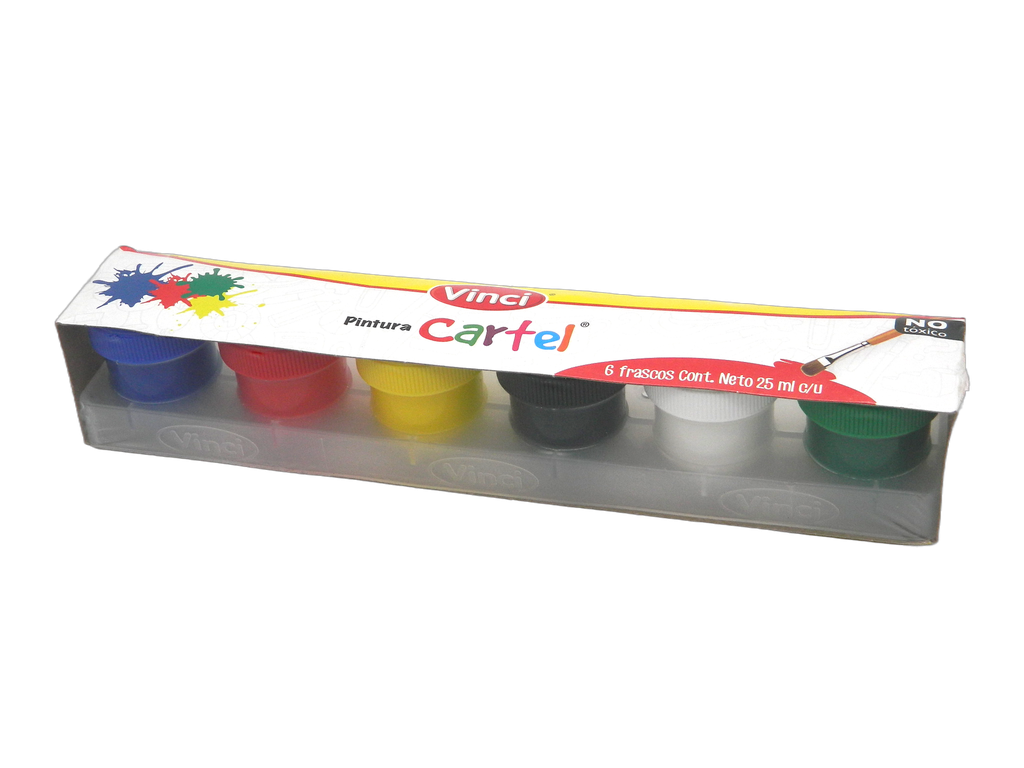 Pintura Cartel Vinci Estuche Escolar Surtidos C/ 12 Dixon