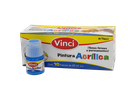 Pintura Acrilica Vinci 020 Azul Celeste 25 ml C/ 10 pzs Dixon