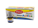 Pintura Acrilica Vinci 040 Canela 25 ml C/ 10 pzs Dixon