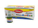 Pintura Acrilica Vinci 111 Verde Hoja 25 ml C/ 10 pzs Dixon