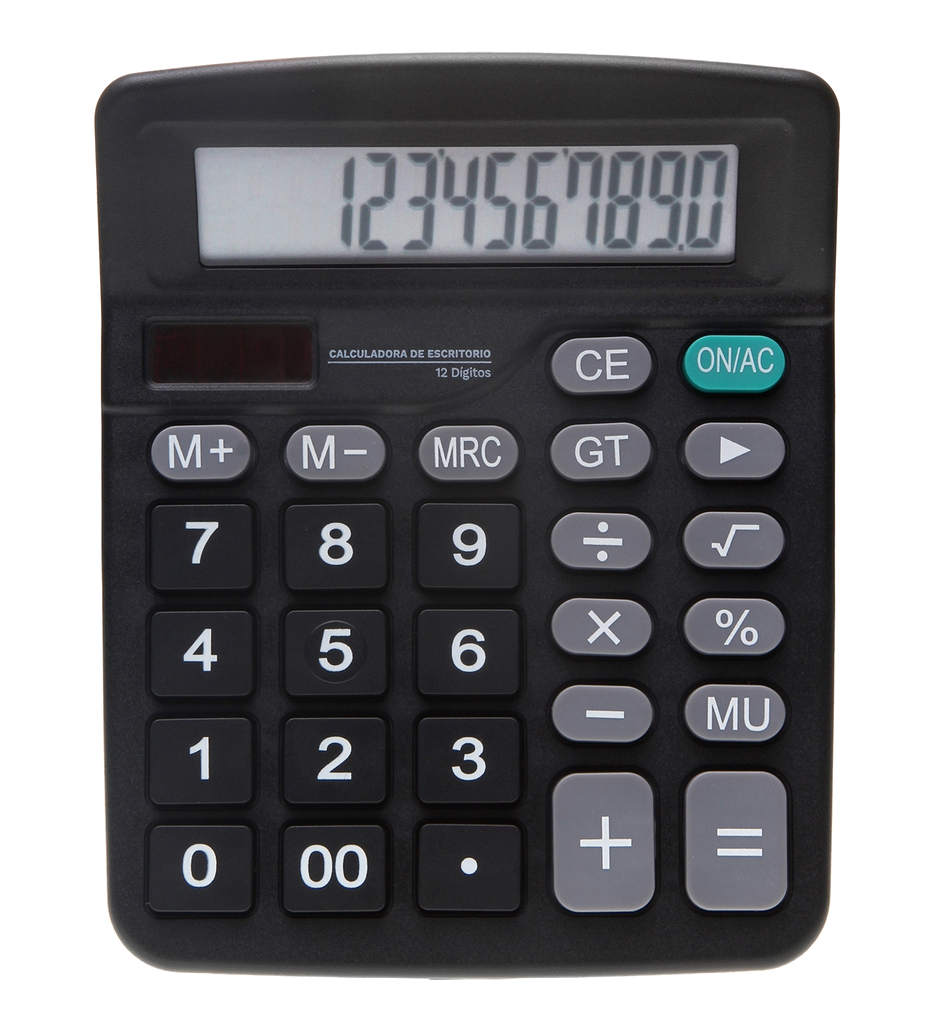Calculadora Escritorio 12 Digitos Chica Jumbo