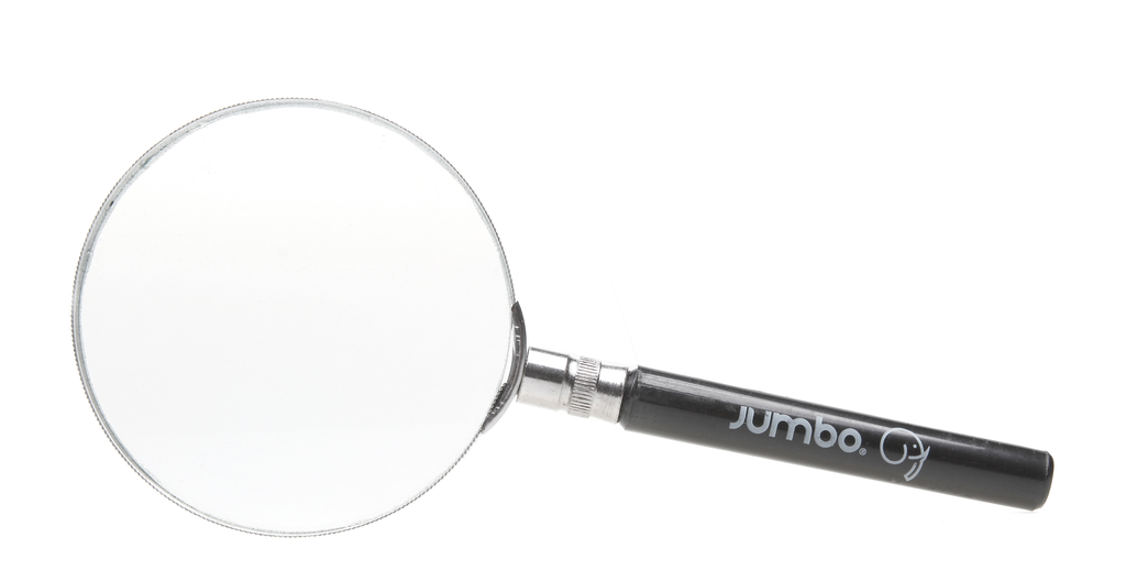 Lupa Metalica 5 cms Jumbo